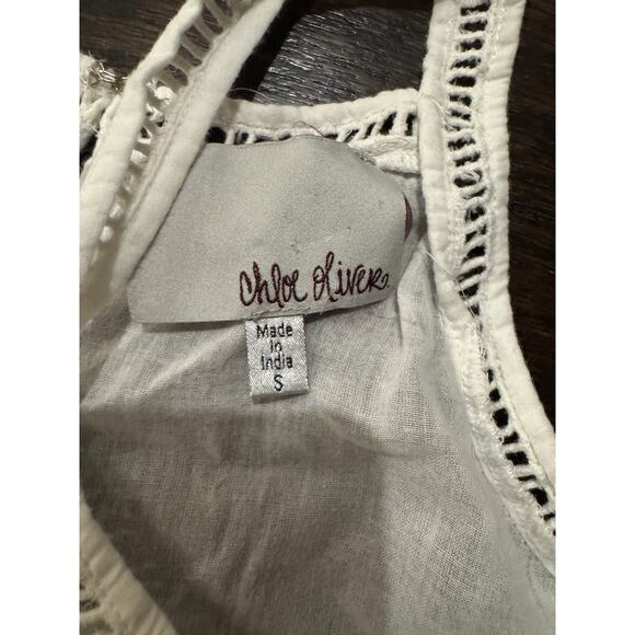 Chloe Oliver Total Beach Babe Romper in White REVOLVE Size Small - Picture 3 of 5
